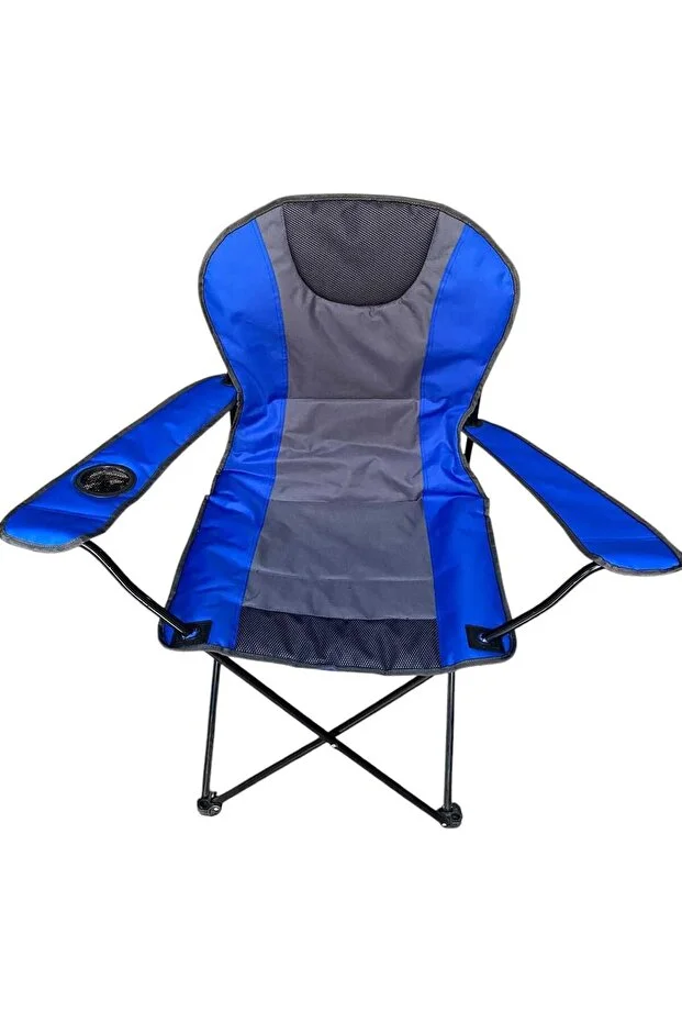 Mega Büyük Kamp Sandalyesi XL Mavi