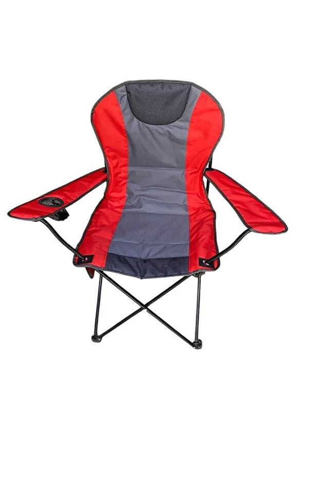 Mega Büyük Kamp Sandalyesi XL Kırmızı